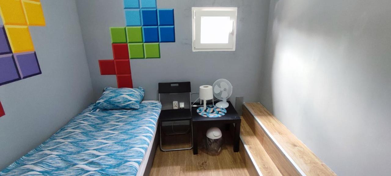 Tetris Sopot Vandrarhem Rum bild